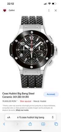 Vând ceas Hublot Big Bang !