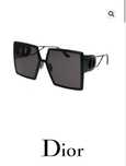 Черни слънчеви очила Dior Montaigne