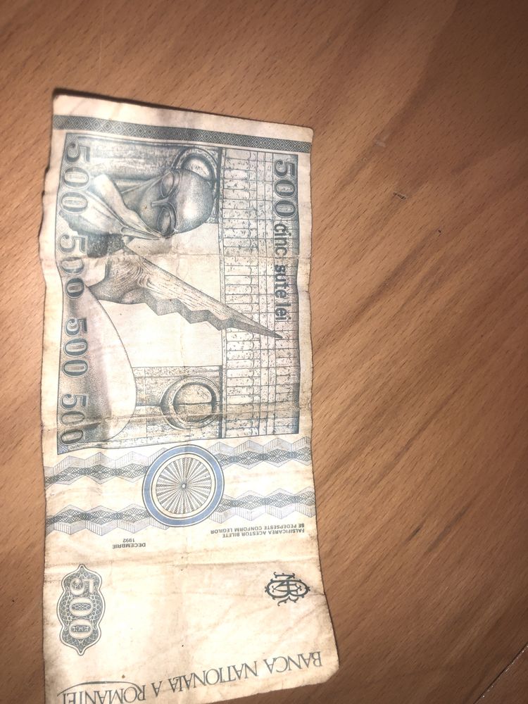 Bancnota 500 lei