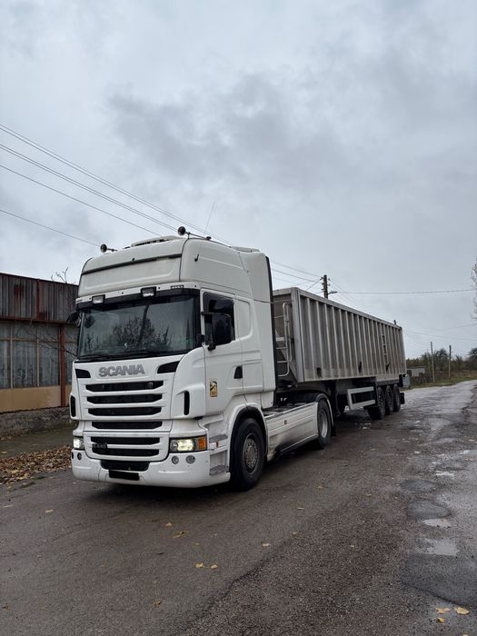 Scania R440 Влекач + Гондола / Готови за работа
