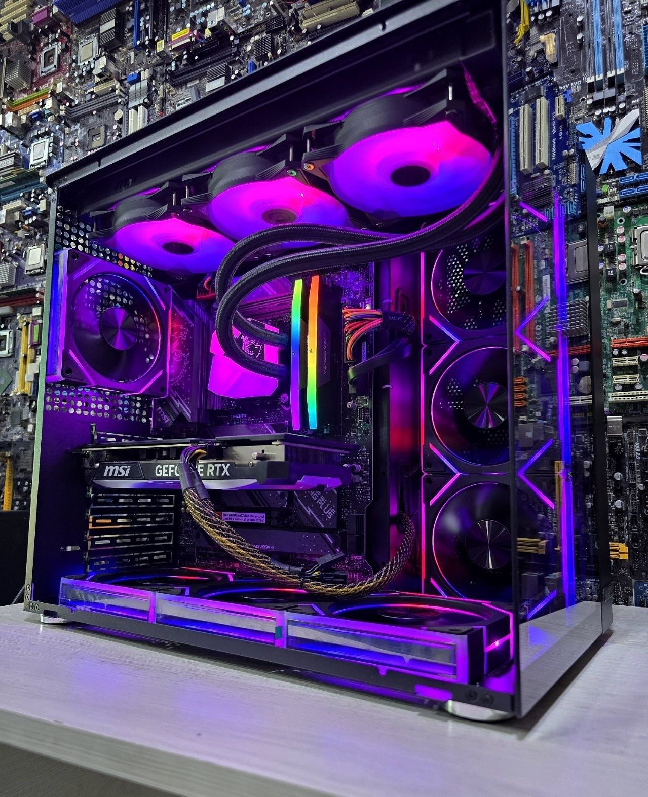 I9 14900KF/RTX 4070/64g Ddr5/БП 1000w/Ssd 2T