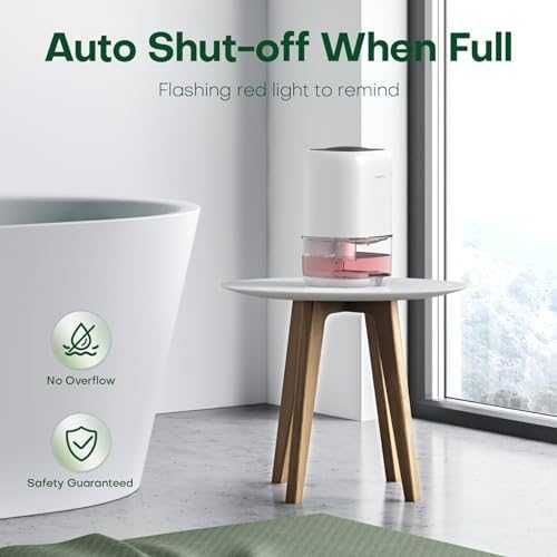 Нов Мини влагоуловител 1000 ml за спалня, баня и гардероб – супер тих