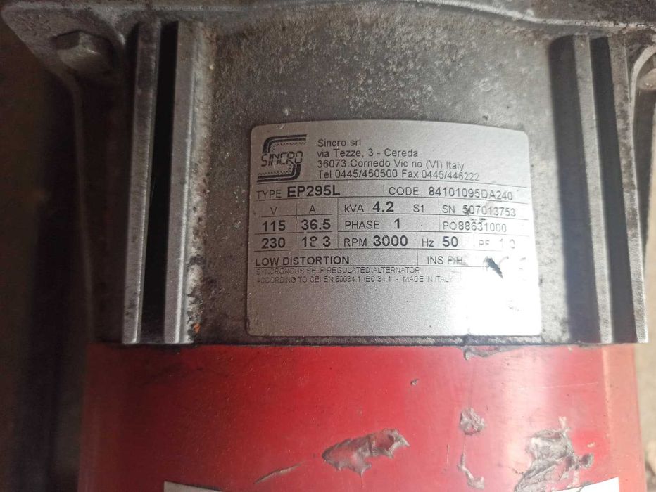 Generator AGT 4501 HSB cu motor Honda GX270 – 4.5 kVA, Monofazat, 230V