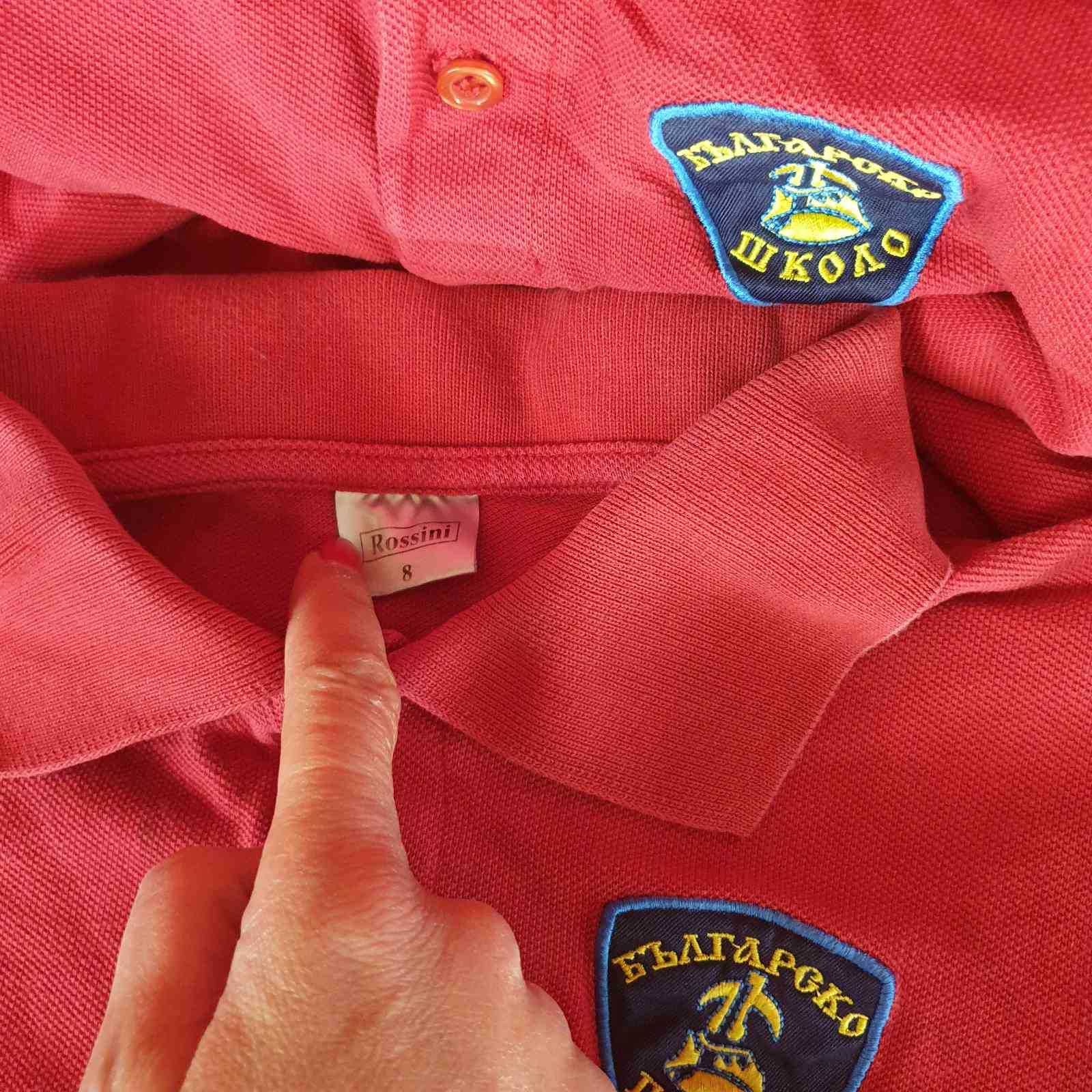 Детска блузка-униформа за 8 г за "Българско школо"