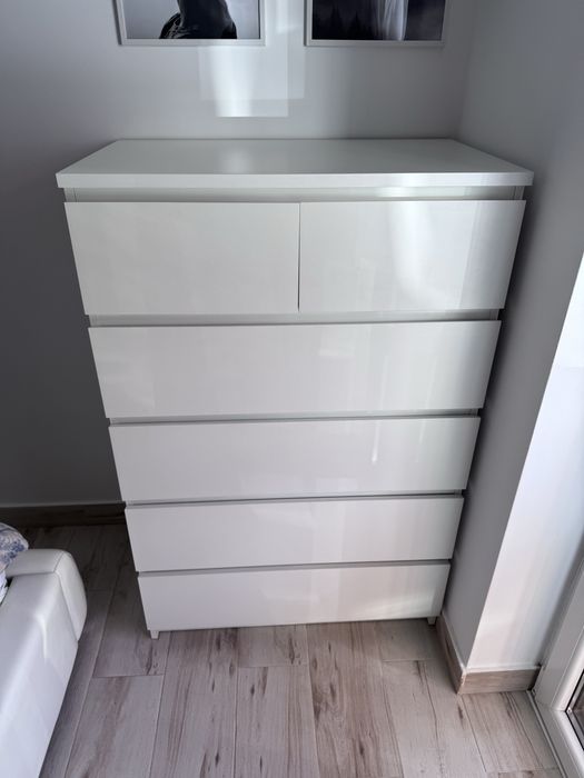 Comoda MALM ikea 6 sertare