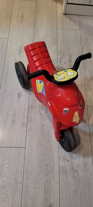 Tricicleta  fara pedale Motor rosu copiii