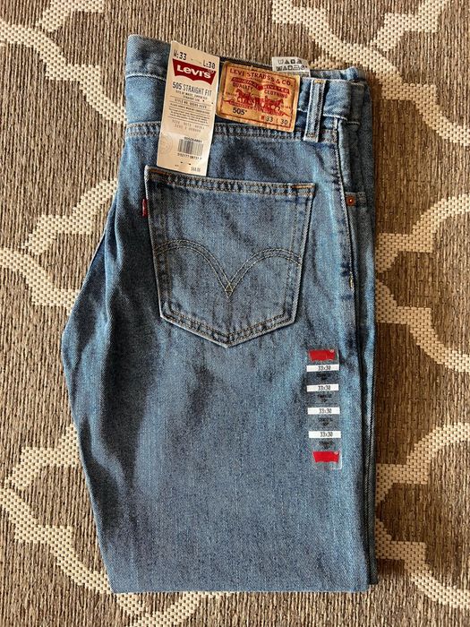Blugi Levis 505 Straight Fit W33 L30