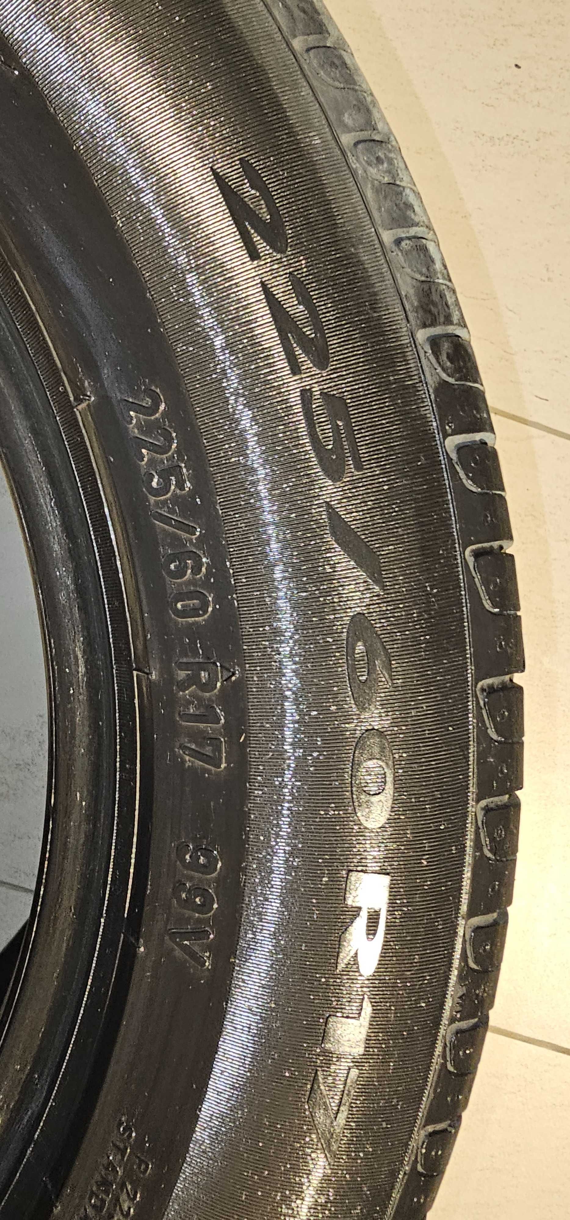 Vand 4 cauciucuri  de vara 225 60 17