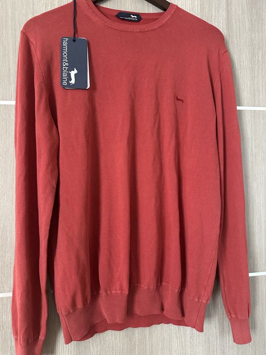 Памучен мъжки пуловер Harmont & Blaine