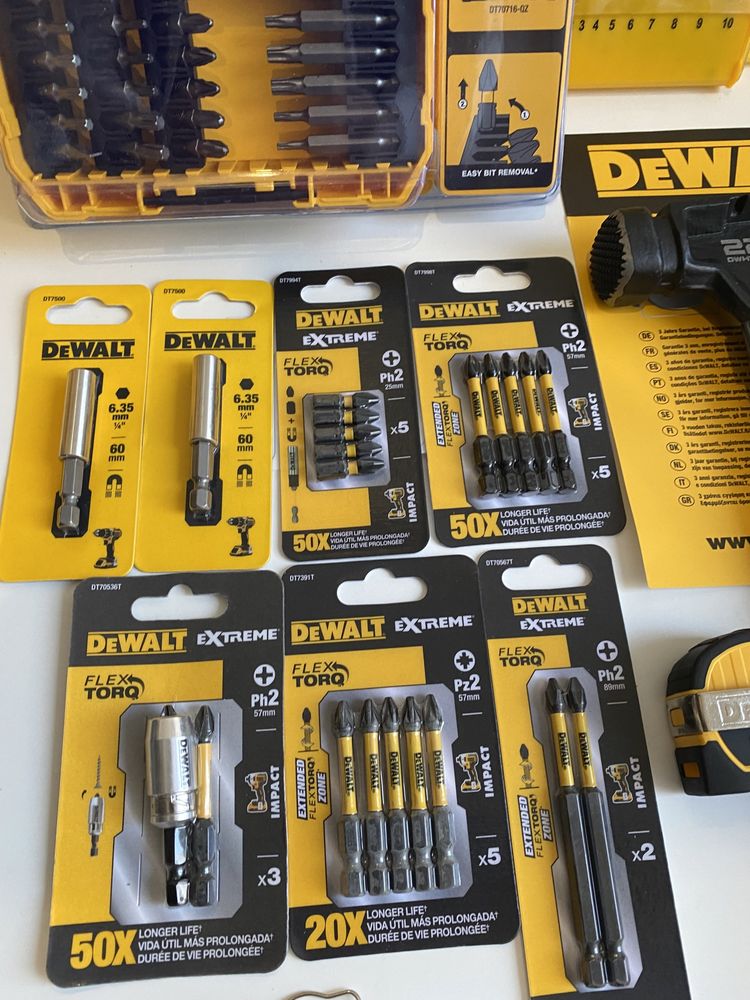 Импакт / Винтоверт DeWALT DCF887 18V XR + Батерия , Зарядно и Чанта