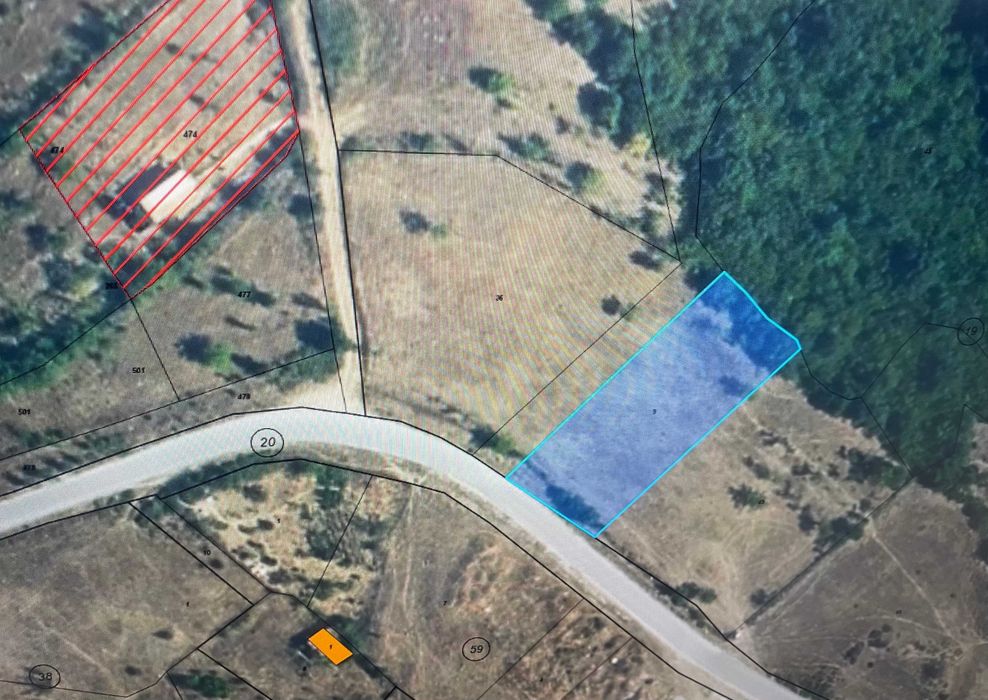 Парцел за продажба в с. Еленово, обл. Благоевград – с панорамна гледка