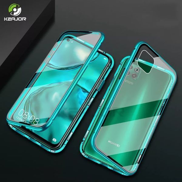 Huawei P40 Pro P40 Lite P40 Lite E / Двоен 360 градуса магнитен кейс