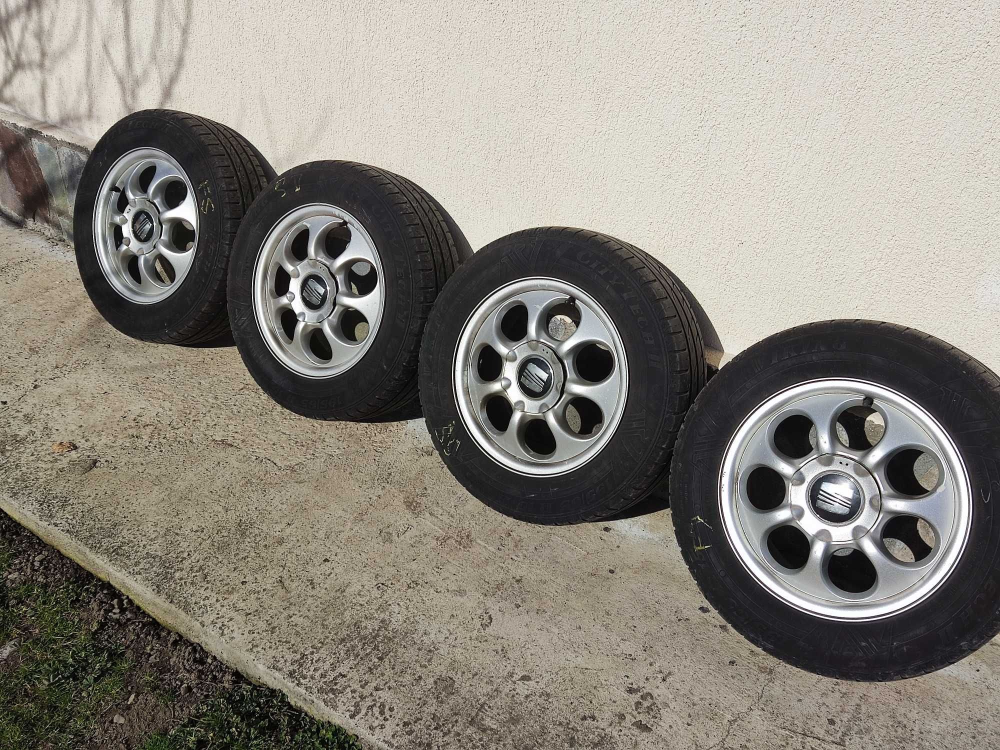 Vand jante aliaj 15" 5x100 originale - SEAT TOLEDO 2/LEON 1M