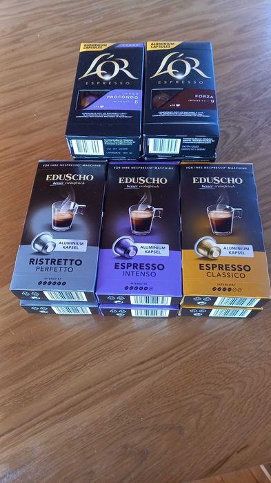 Капсули за кафемашини Неспресо/Nespresso