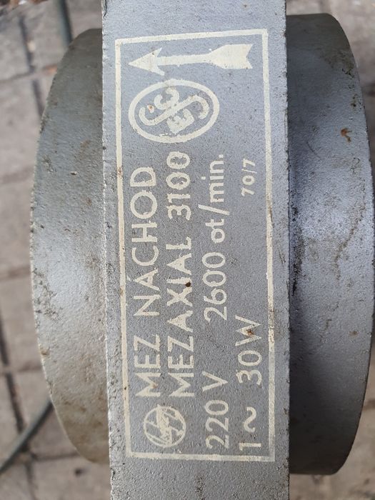 Монофазен вентилатор 30w