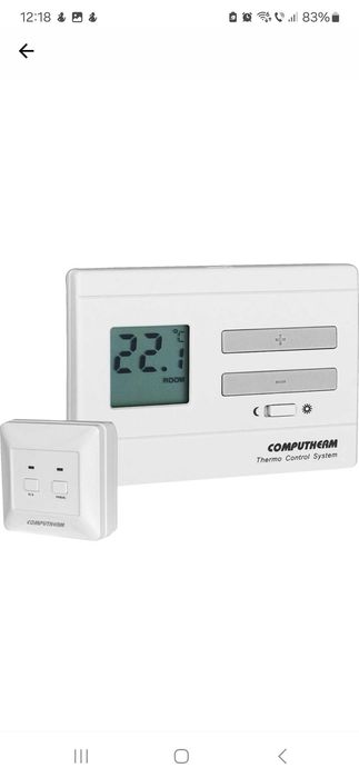 Vând termostat Computherm Q3RF comandă  wireless