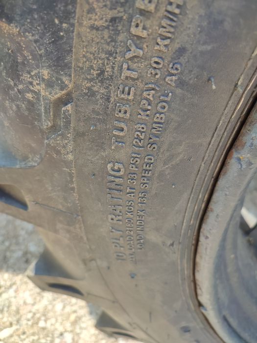 Vând roți u650, ifron, anvelope Ozka 10 ply că noi