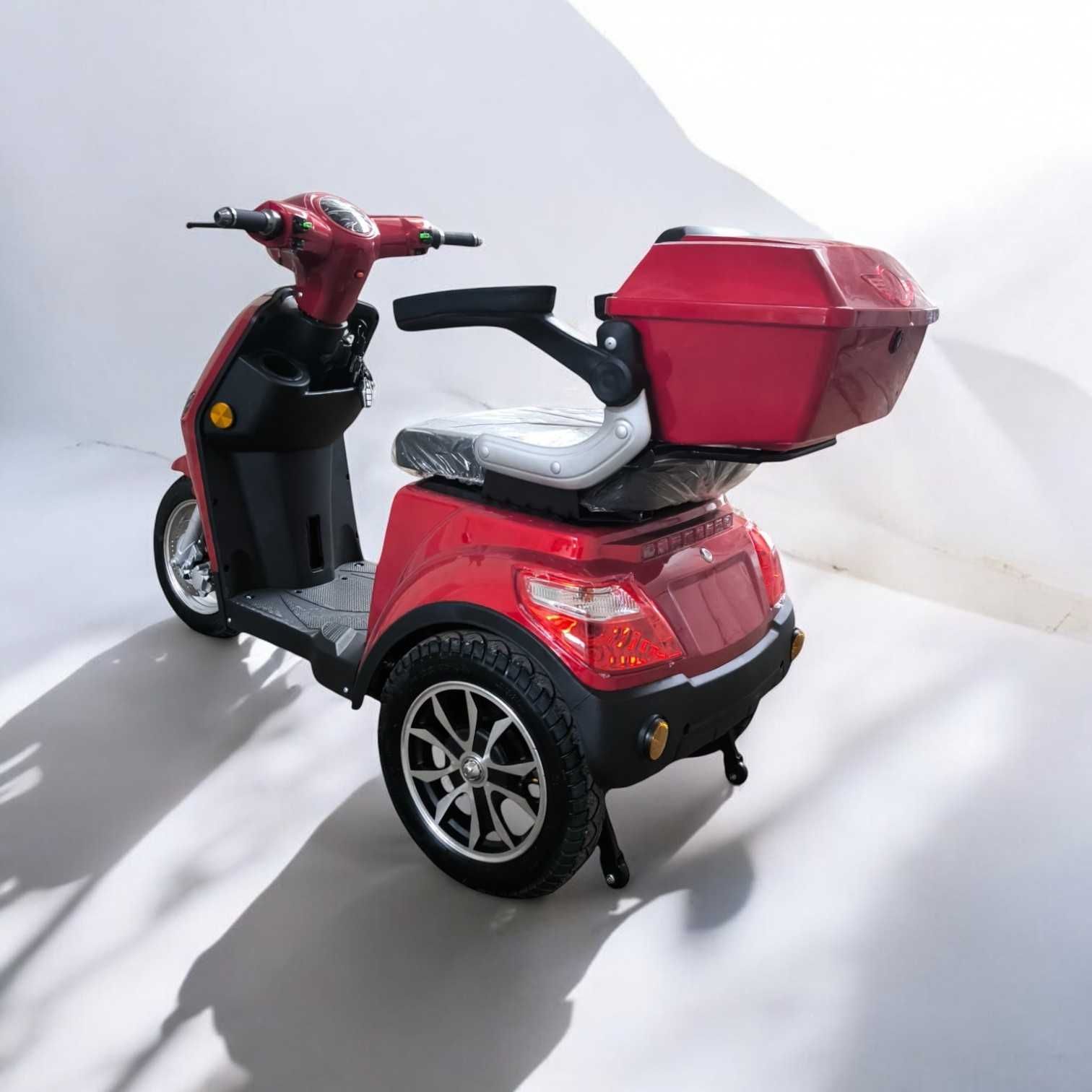 Електрическа Триколка BM1-LUX 2000W | 60V | 24Ah | RED
