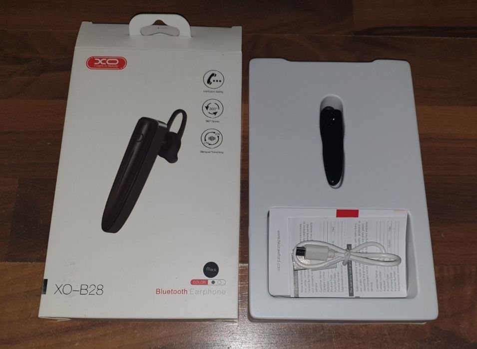 Handsfree casca bluetooth originala XO functii A2DP si MultiPoint