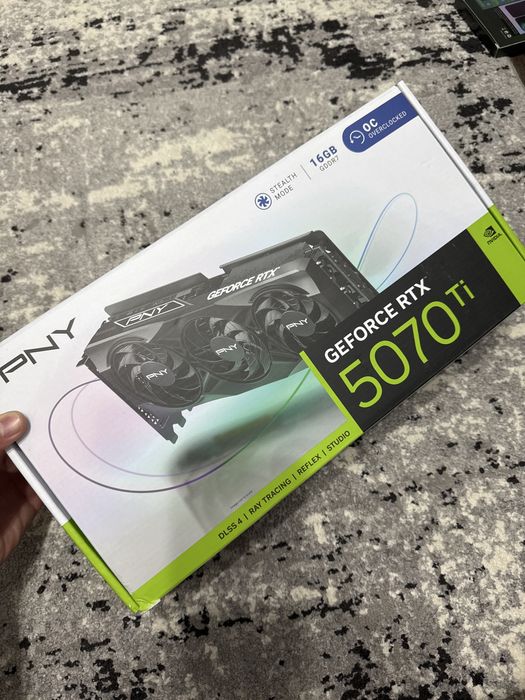 Placa video PNY Geforce RTX 5070 TI 16 Gb GDDR7 !Sigilaga