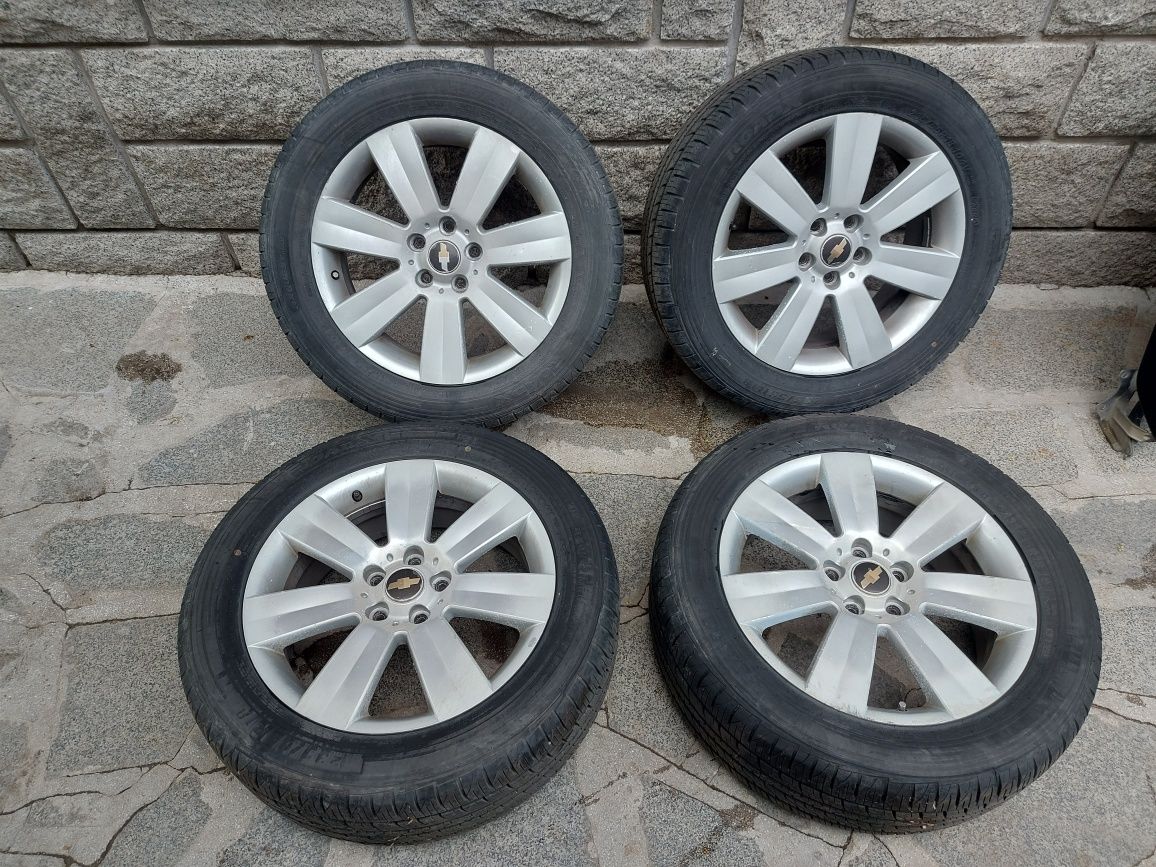 Джанти 5 х 115 R 18 , гуми 235 55 R18 Шевролет Каптива /  Chevrolet