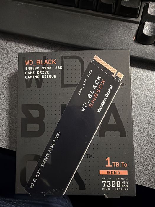 Ssd M2  nVme WD Black SN850x Nou Sigilat