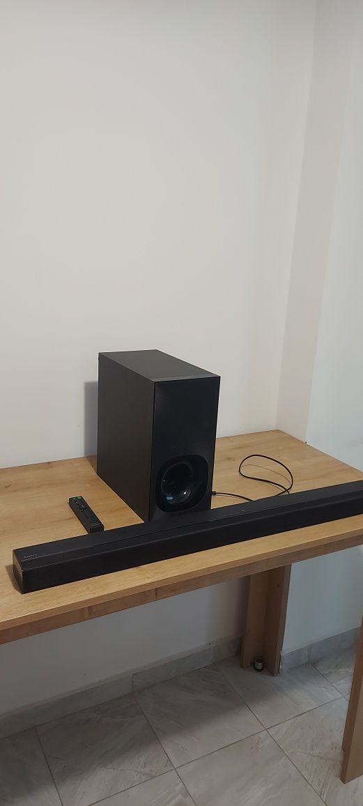 Soundbar Sony Subwoofer lemn + Speaker