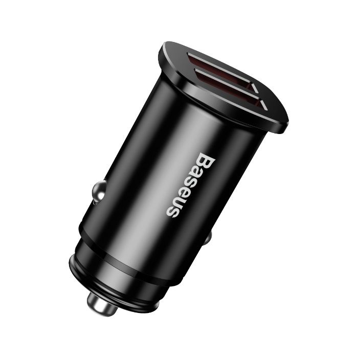Baseus Супер Бързо Зарядно/Адаптер 5.0A (30W) за Кола Super Fast 2 USB