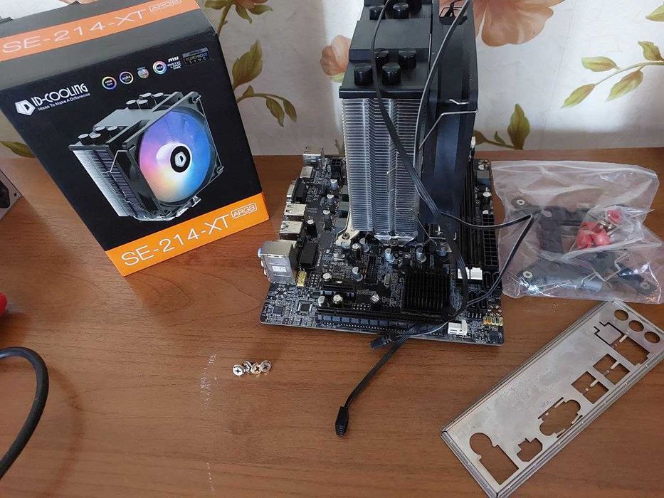 Материнская плата + процессор и кулер l LGA 1155 l Xeon E3 1270