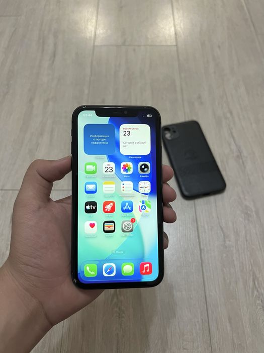iPhone 11 (128 гб) 82% / Айфон 11 128 GB 82% / Iphone 11 Алматы Черный