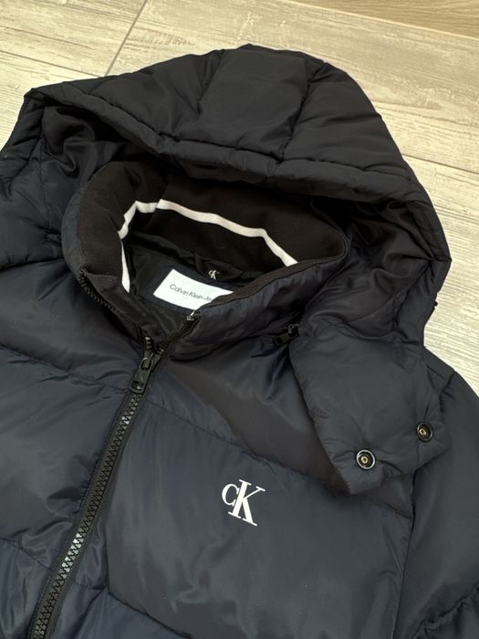 Мъжко! Чисто ново оригинално пухено яке Calvin Klein ESSENTIALS DOWN
