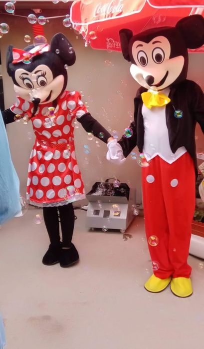 Costume Mascote Mickey Minnie