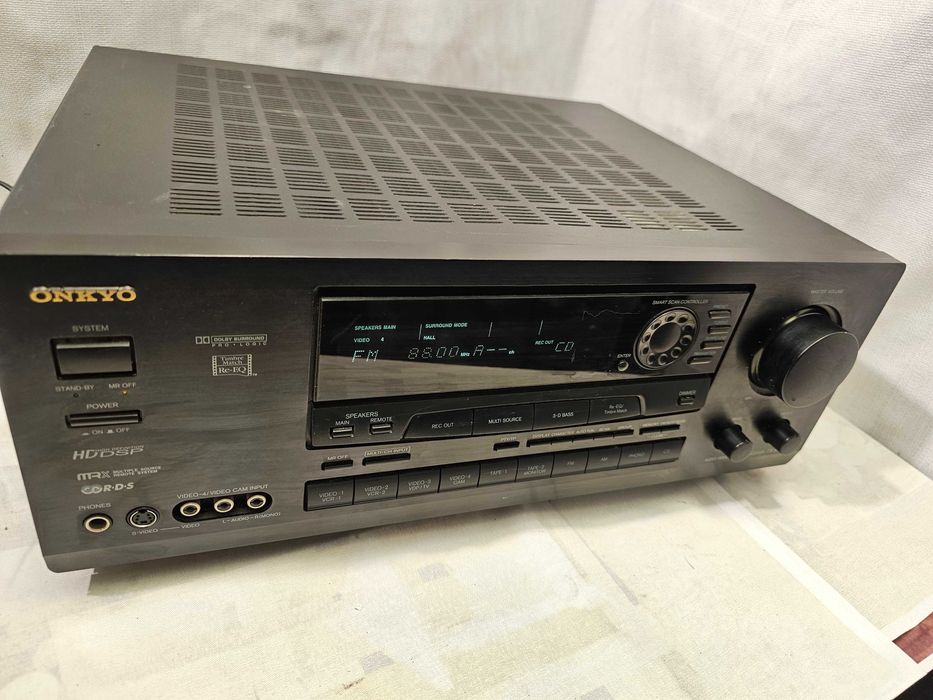 Statie reciver Onkyo TX-SV646 amplificator 2x90W 80hm 330W Consum