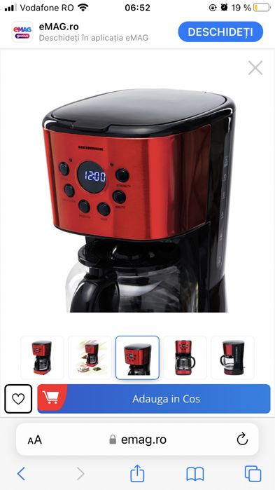 Cafetiera digitala Heinner