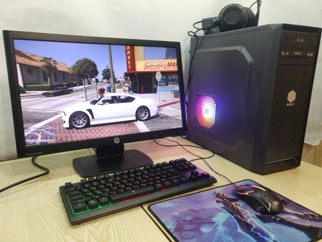 Компьютер core i5 с играми для учебы, игр и работы