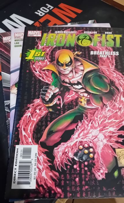 Комикси Marvel Iron fist: Breathless vol.1,2,3