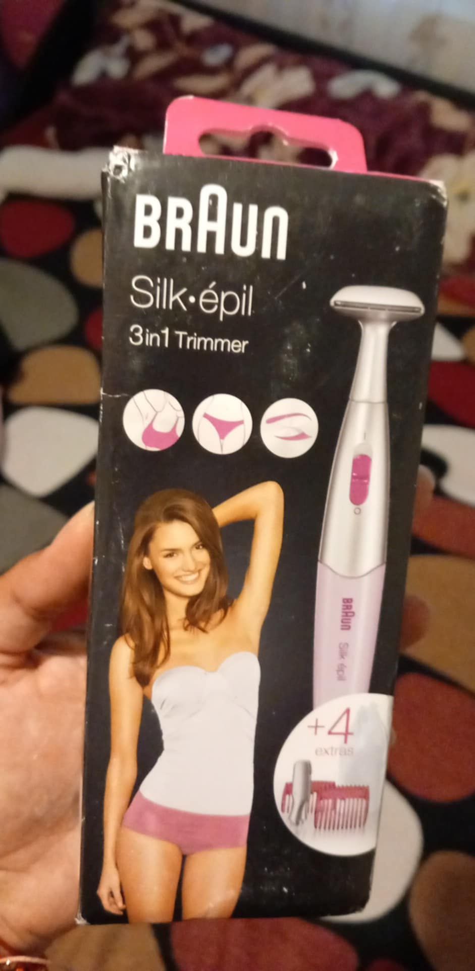 Braun silk epil 3in1 trimer  nou