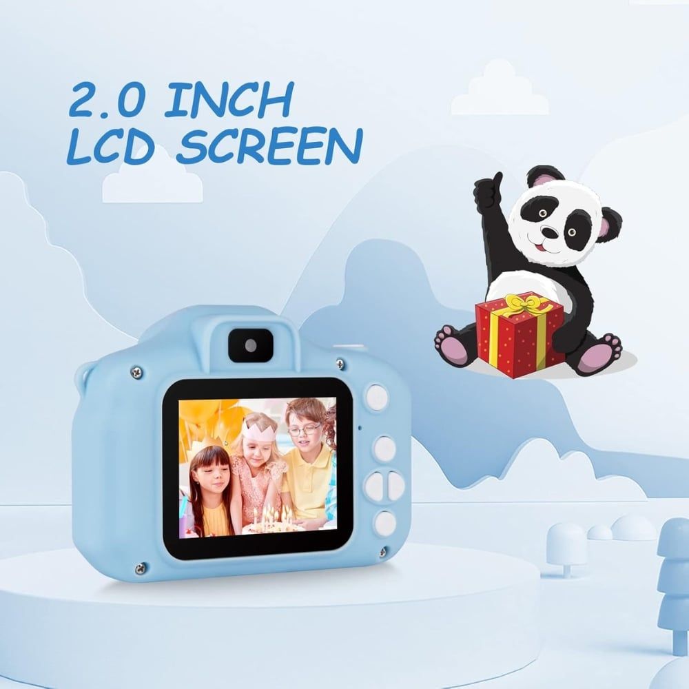Aparat Foto Digital pentru Copii, HD 1080P, Display IPS