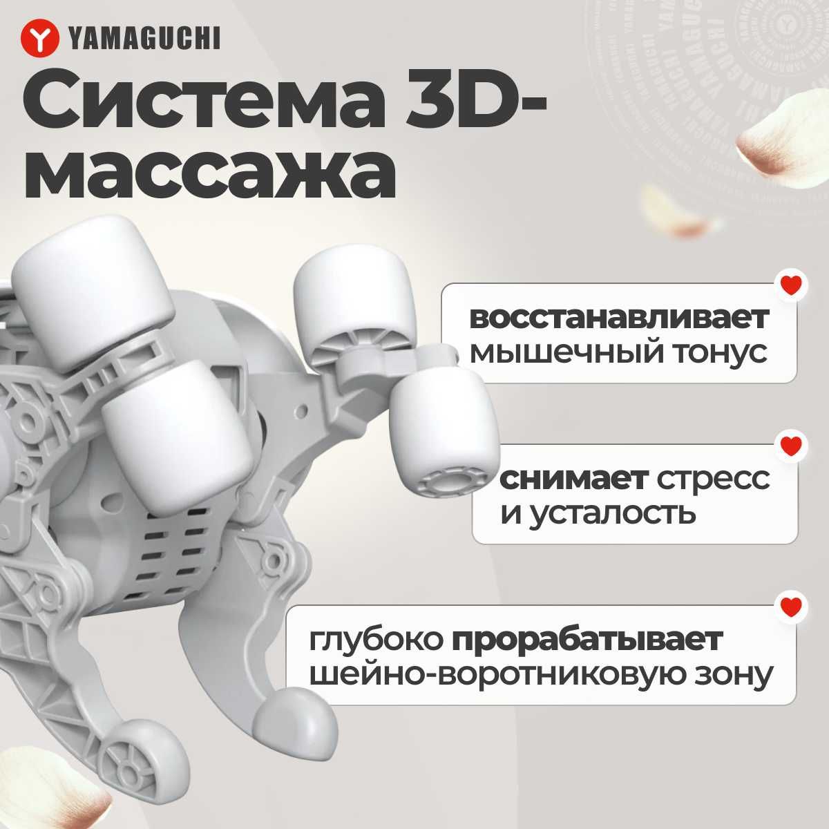 Массажер для тела
Yamaguchi Qi Massager
Компактный
и функциональный.