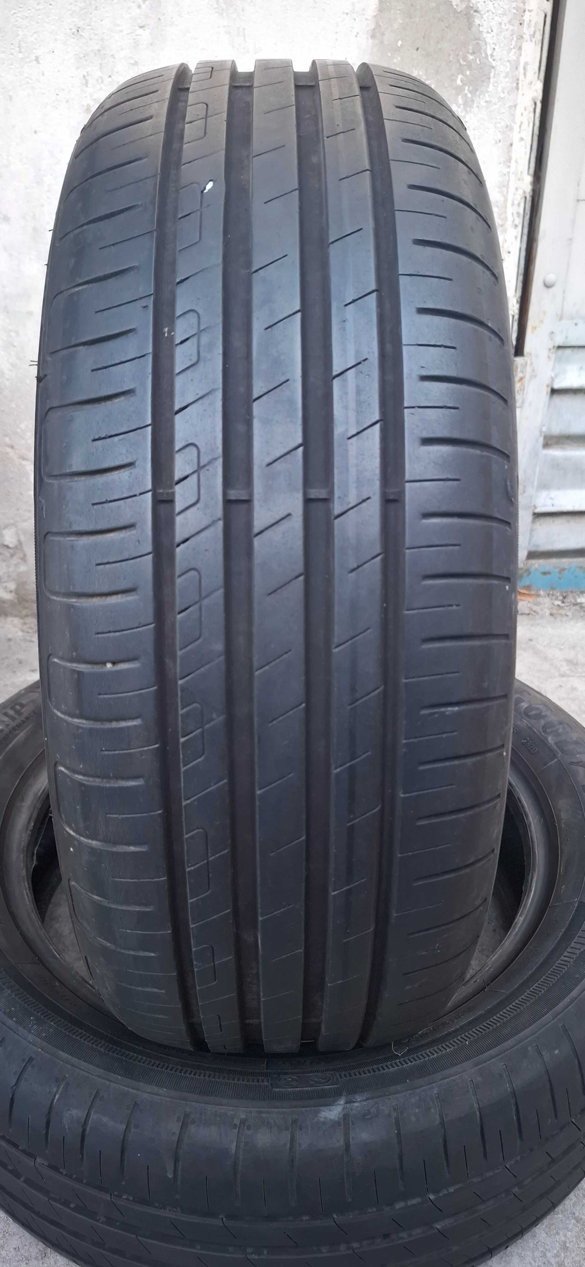 2бр. 205/55/17 Goodyear 6.5mm грайфер, дот 20г. Безплатен монтаж