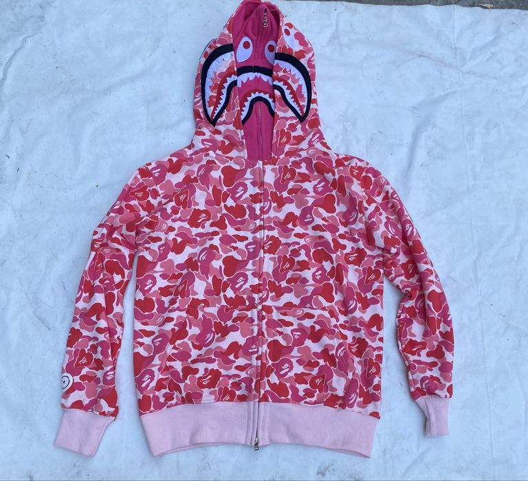 Hanorac Bape Double Mask Roz