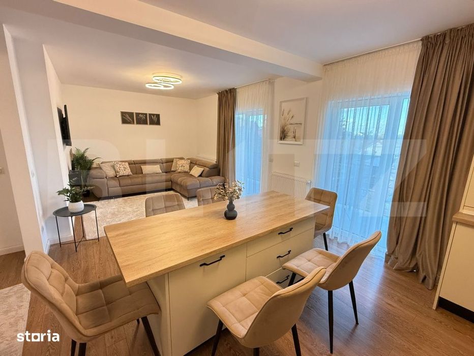 Apartament cu 3 camere, 65 mp, etaj 1, zona Ipotesti