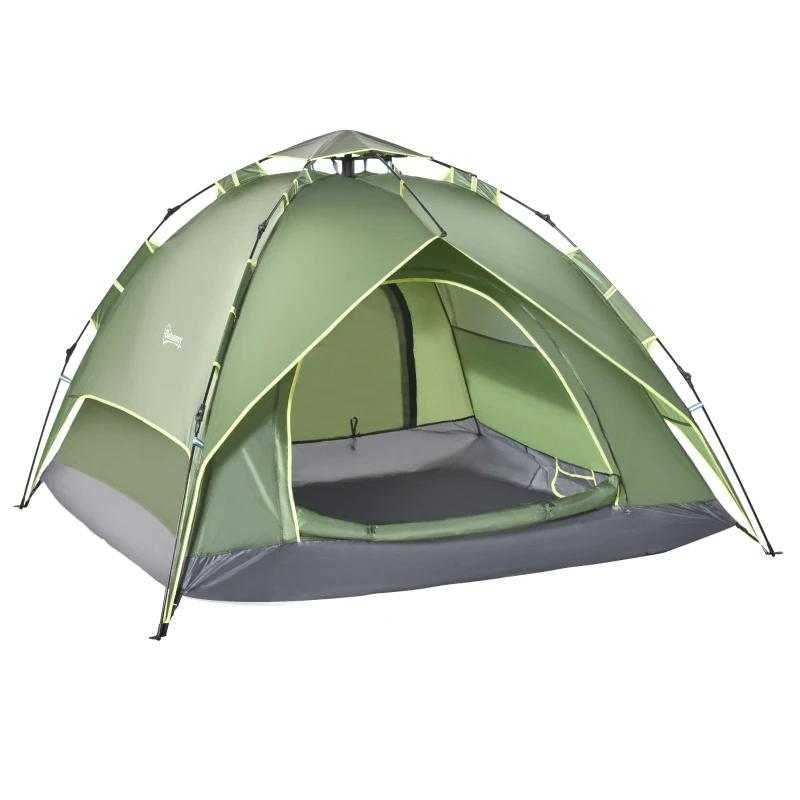 Outsunny Двойна палатка  Quick-Up Tent 2 възрастни + 1 дете