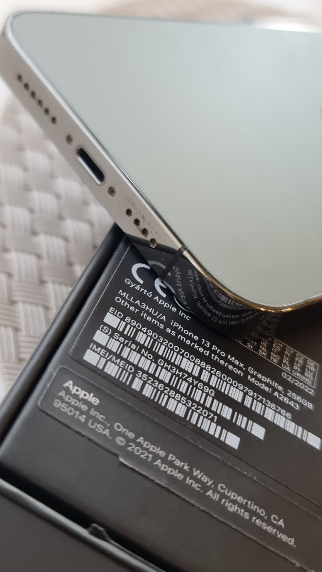 Iphone 13 promax 256Gb Yettel 96%batery като нов ТОП