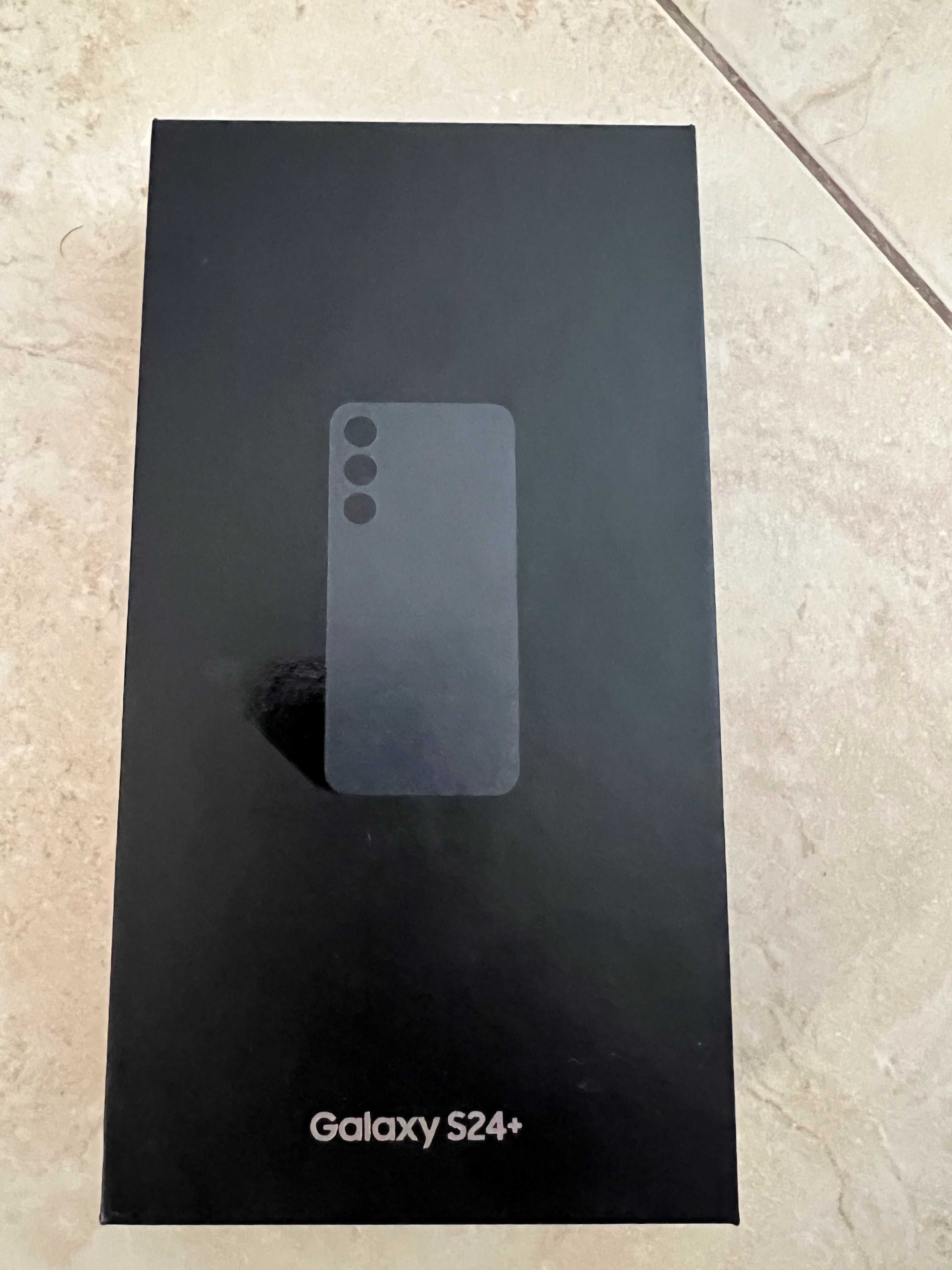 НОВ*Неразопакован*Samsung GALAXY S24+ *12GB + 256GB*ONYX BLACK