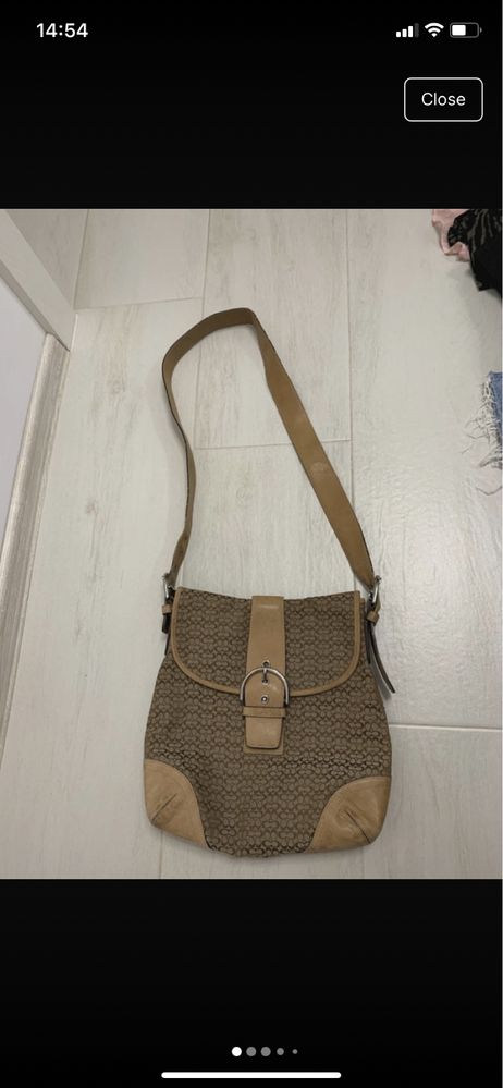 Geanta Coach originala genuine leather