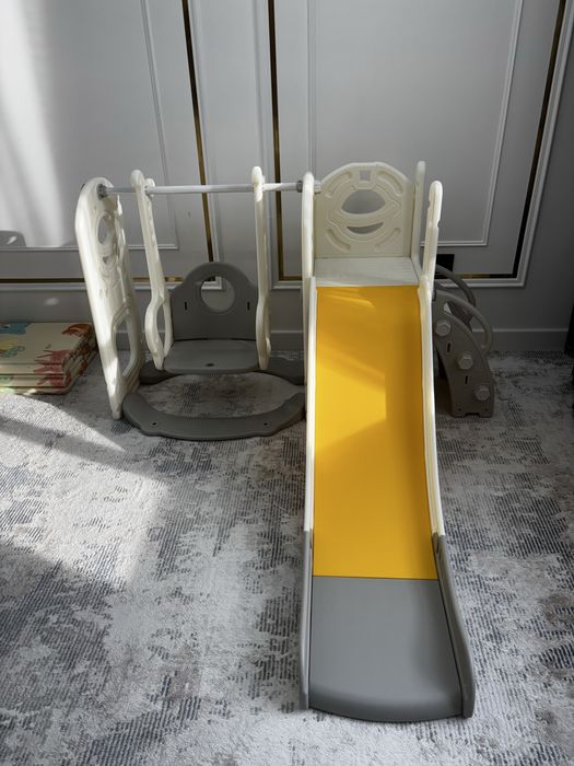 Горка с качелей игровой комплекс