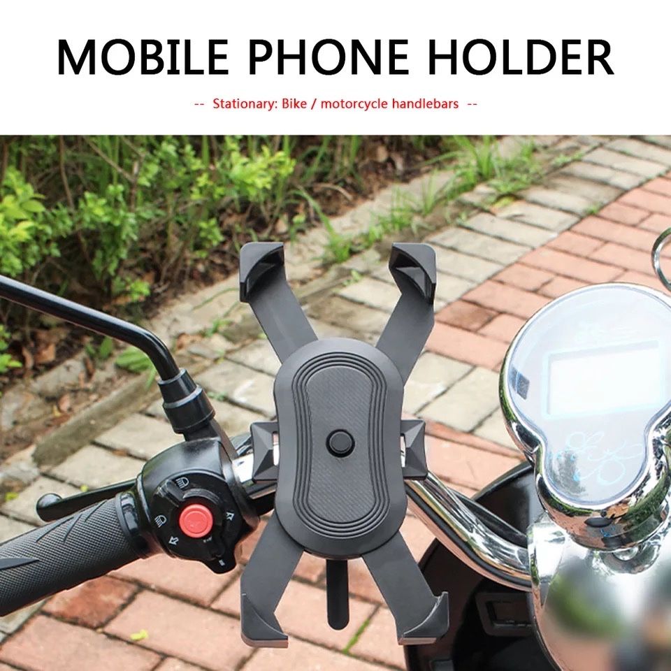 Suport Telefon Universal Bicicleta Reglabil 360 Extensibil cu Buton