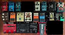 Pedale efect chitara Boss, TC Electronic, boutique etc
