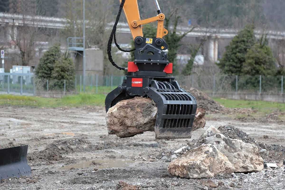 Graifer excavator 6-35 TONE